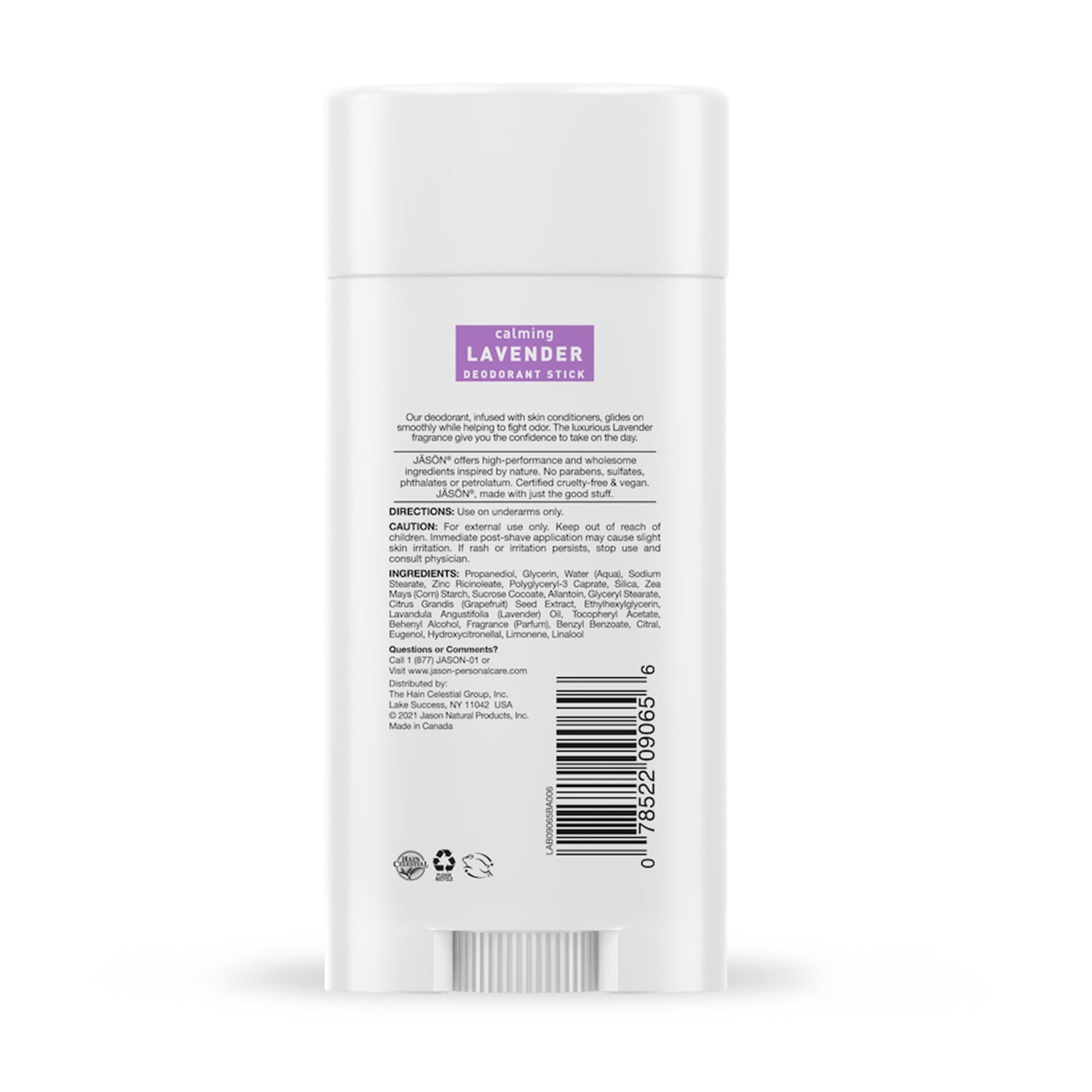 Calming Lavender Deodorant Stick - Jason Calming Lavender Deodorant Stick - Jason