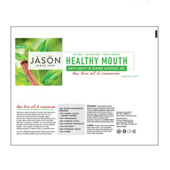 Healthy Mouth® Anti-Cavity & Tartar Control Tea Tree & Cinnamon - Jason