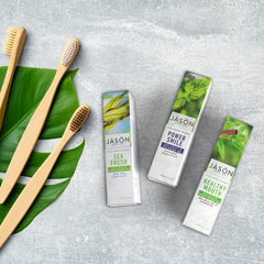 Healthy Mouth® Anti-Cavity & Tartar Control Tea Tree & Cinnamon - Jason