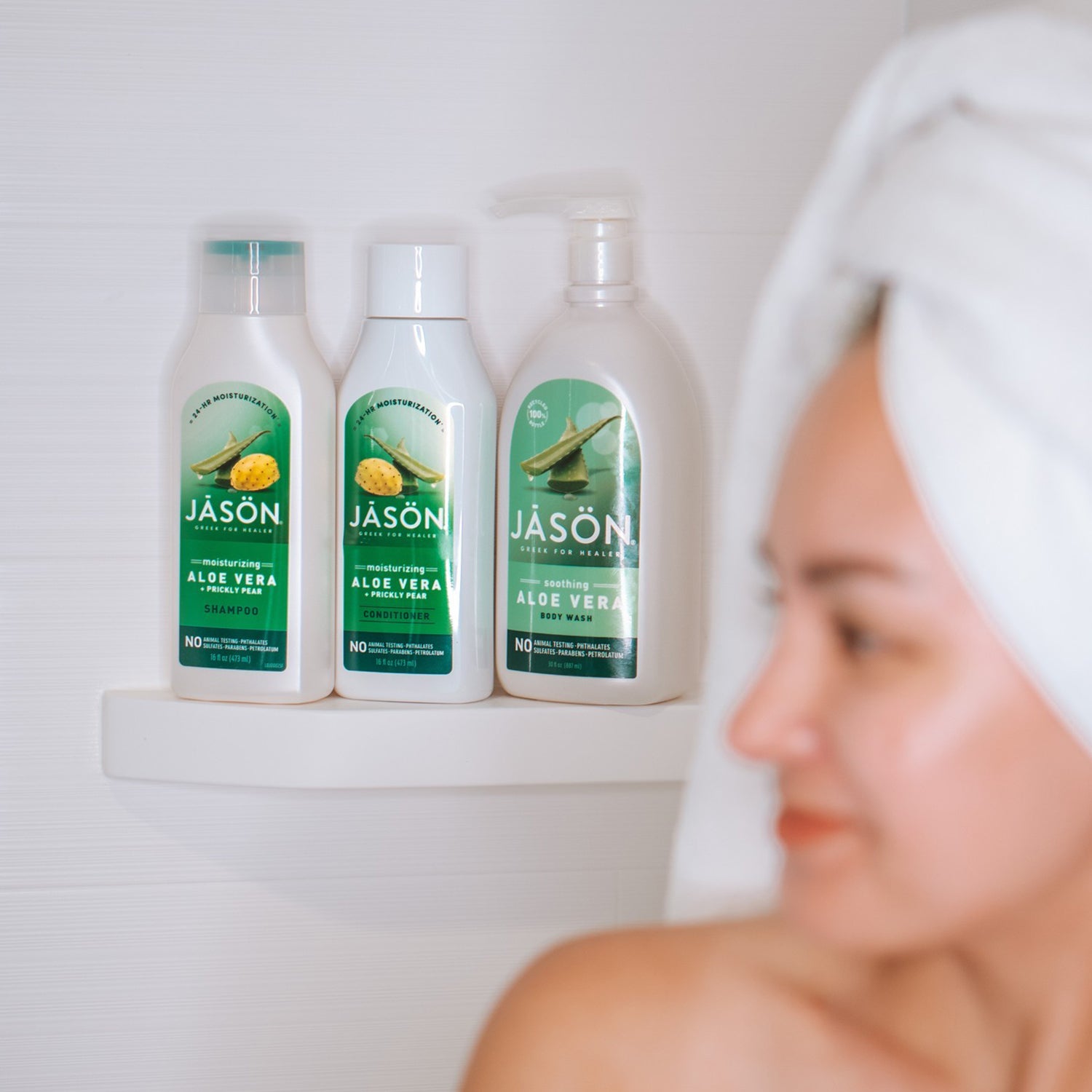 Moisturizing Aloe Vera + Prickly Pear Shampoo - Jason