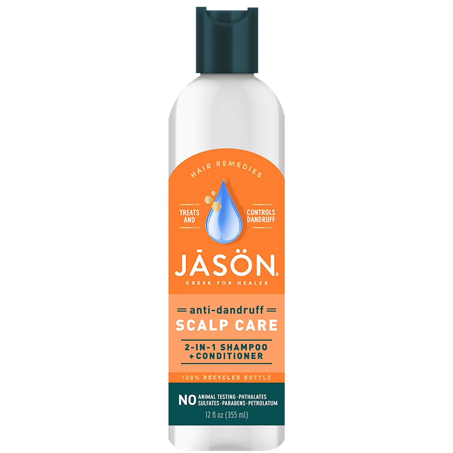 Anti-Dandruff Scalp Care 2 in 1 Shampoo + Conditioner - Jason