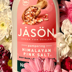 Pampering Himalayan Pink Salt 2-in-1 Foaming Bath Soak & Body Wash - Jason