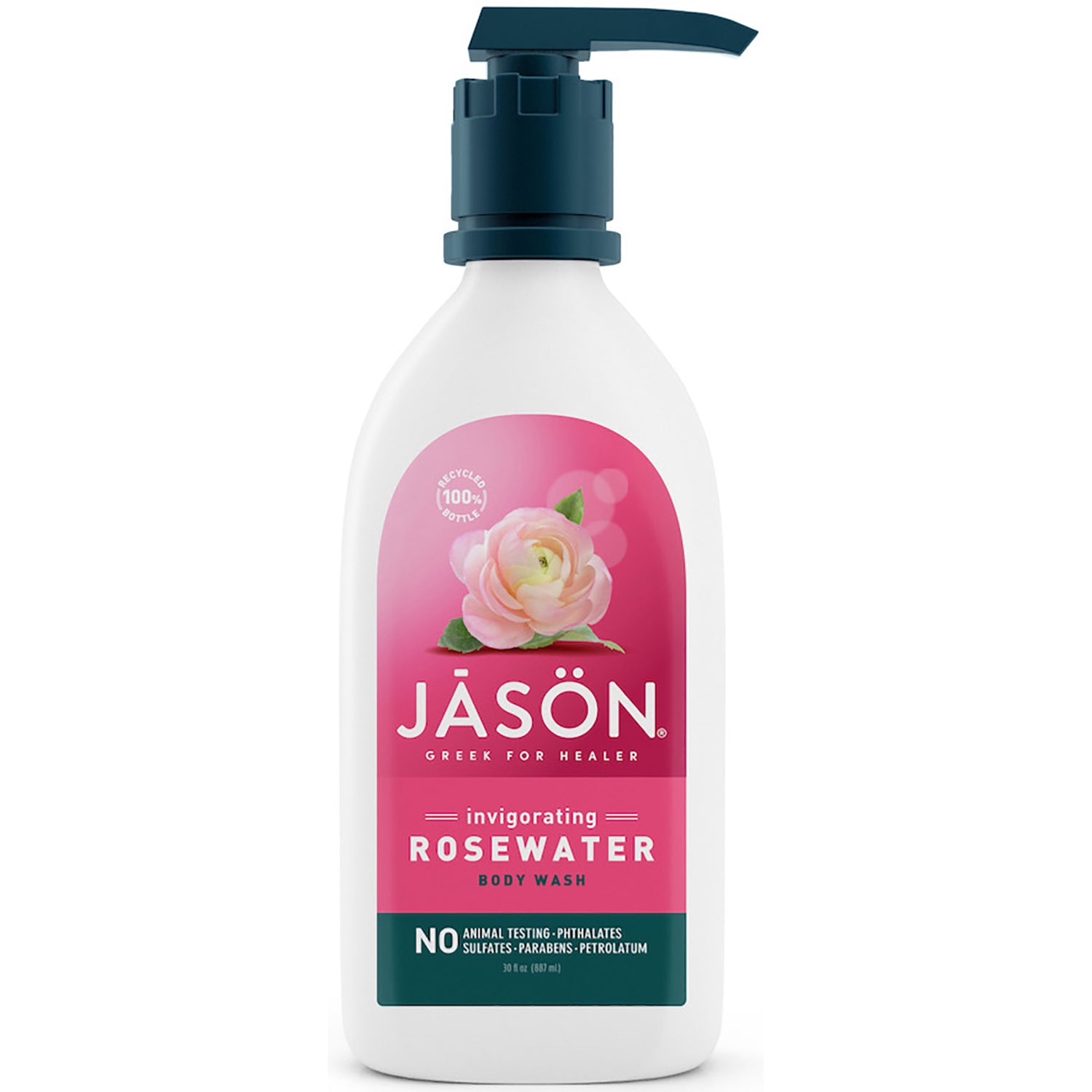 Invigorating Rosewater Body Wash - Jason