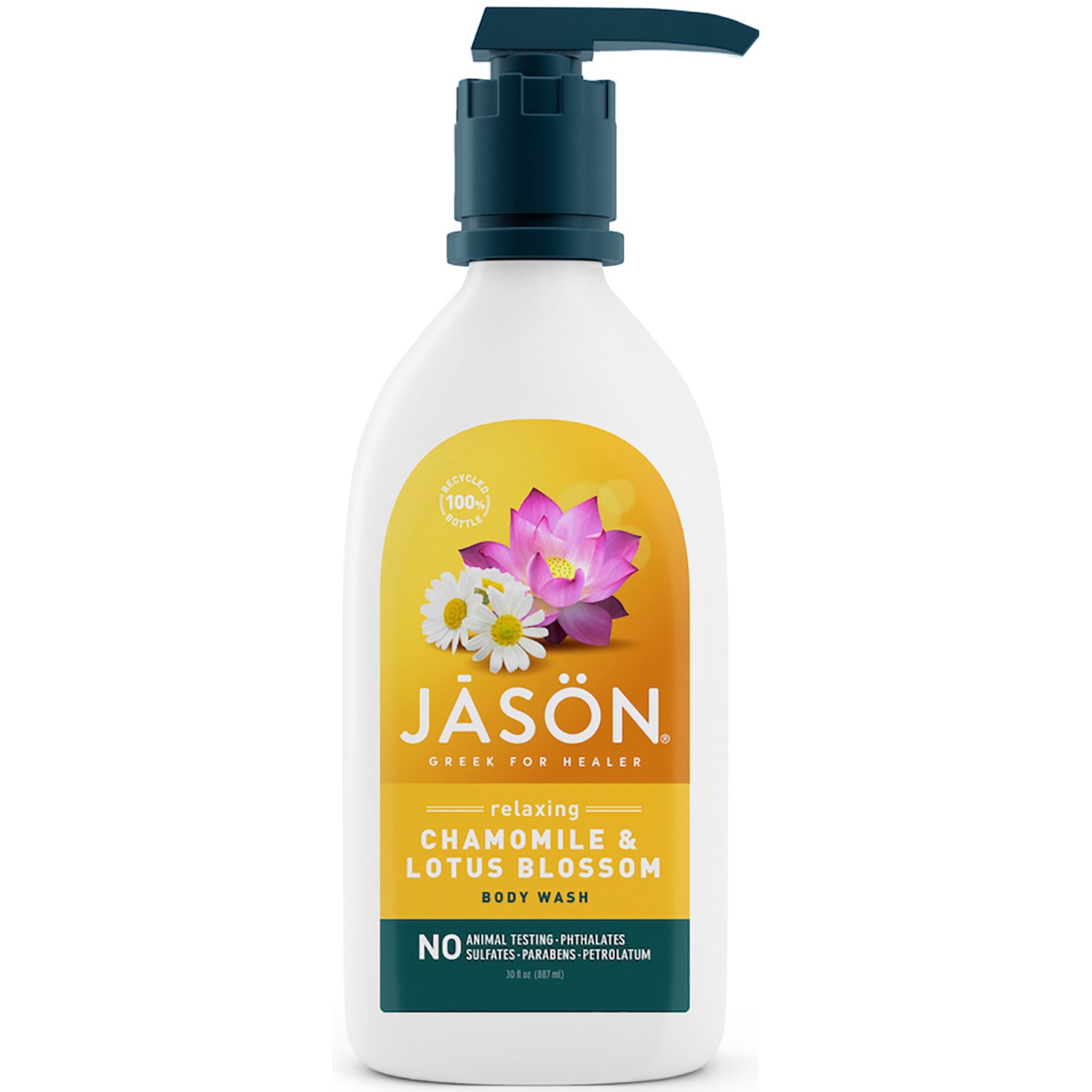 Relaxing Chamomile & Lotus Blossom Body Wash - Jason