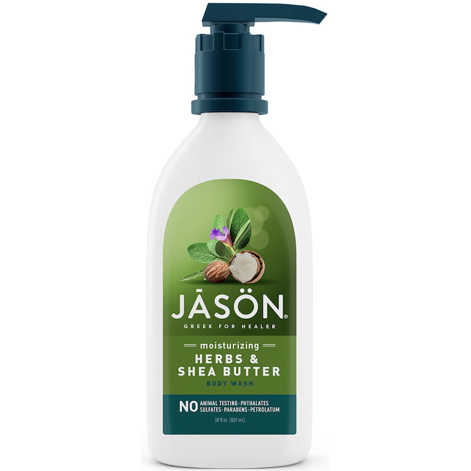 Moisturizing Herbs & Shea Butter Body Wash - Jason