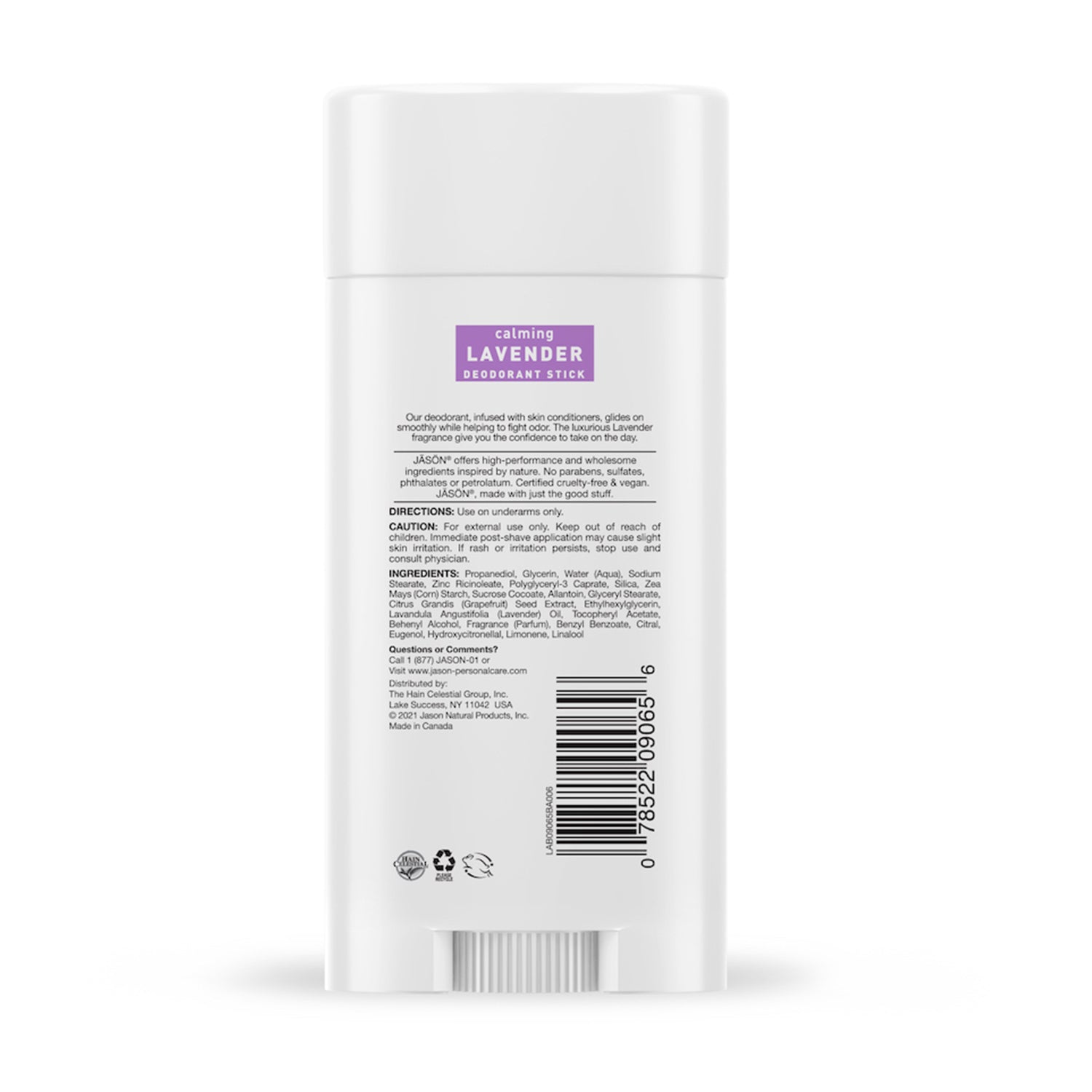 Calming Lavender Deodorant Stick - Jason