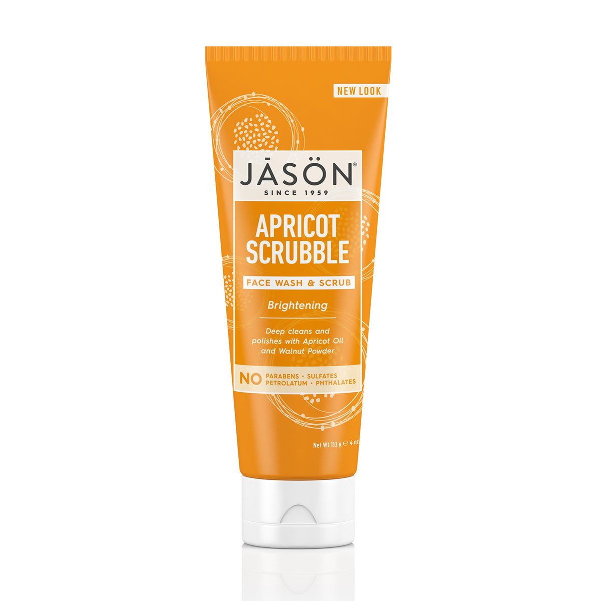 Brightening Apricot Scrubble Face Wash Scrub - Jason