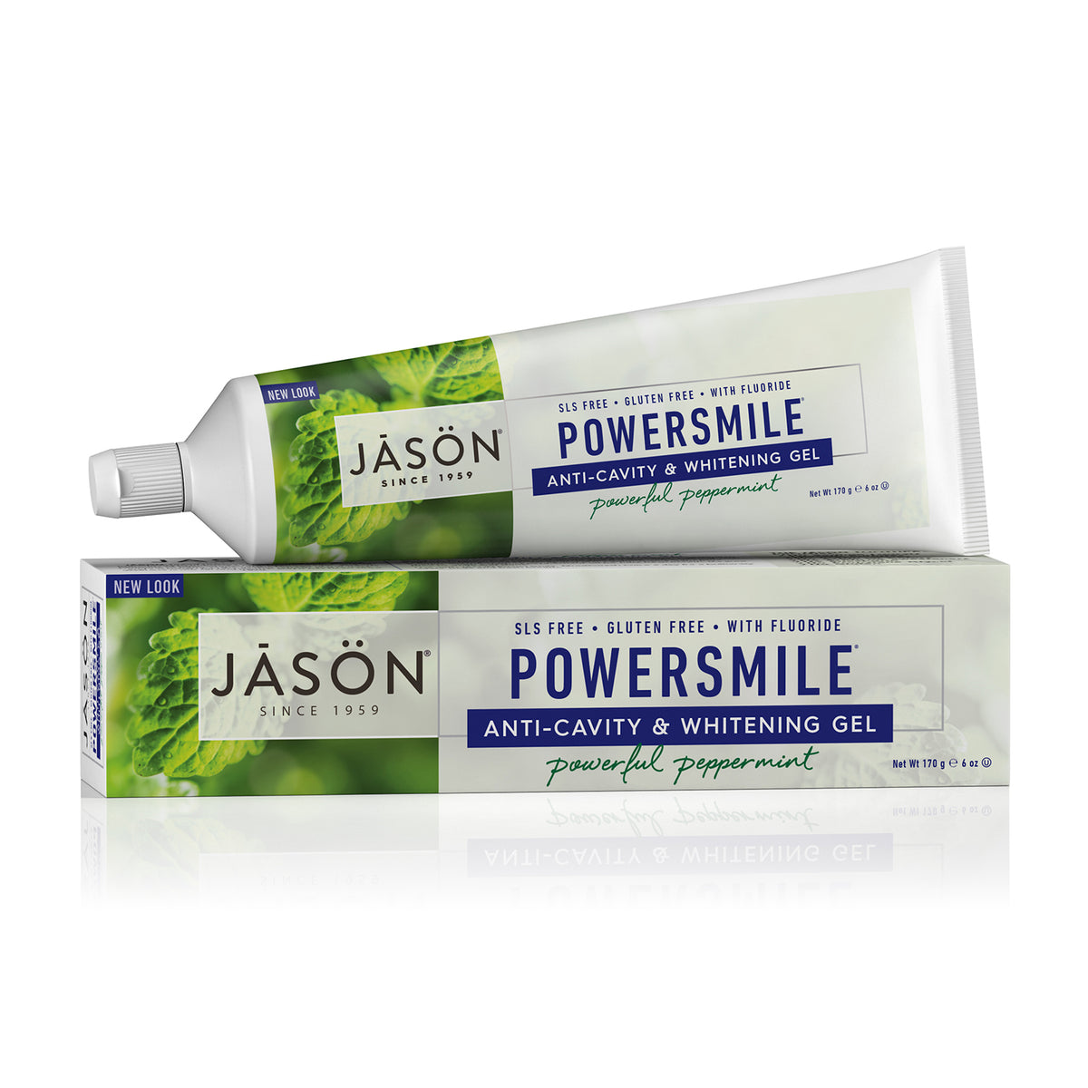 Powersmile® Anti-Cavity & Whitening Gel Powerful Peppermint - Jason