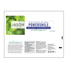 Powersmile® Anti-Cavity & Whitening Gel Powerful Peppermint - Jason