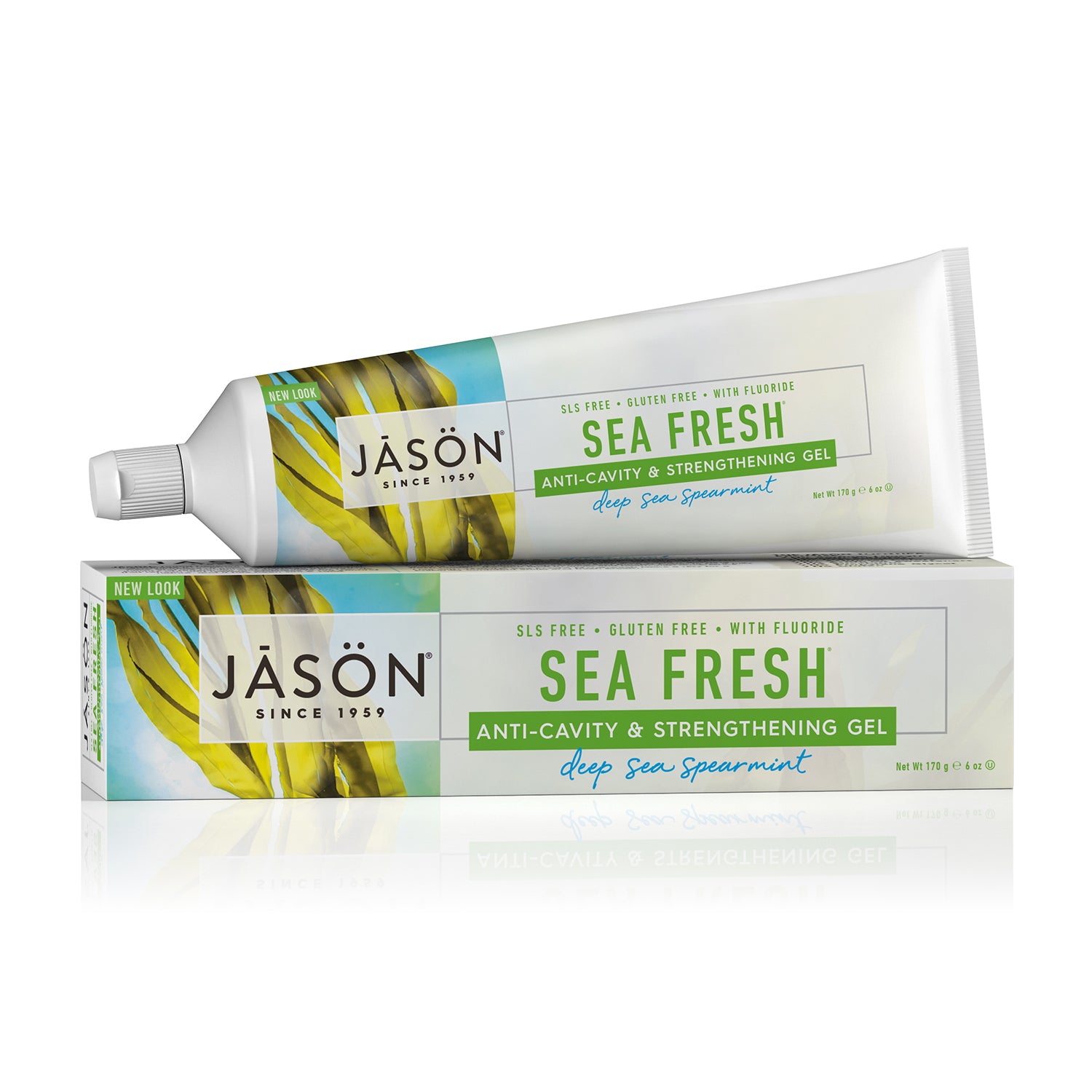 Sea Fresh® Anti-Cavity & Strengthening Gel - Deep Sea Spearmint - Jason