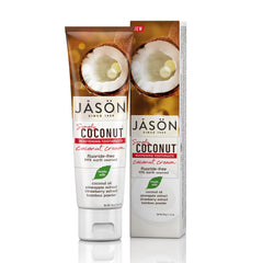 Simply Coconut® Whitening Toothpaste, Coconut Cream - Jason