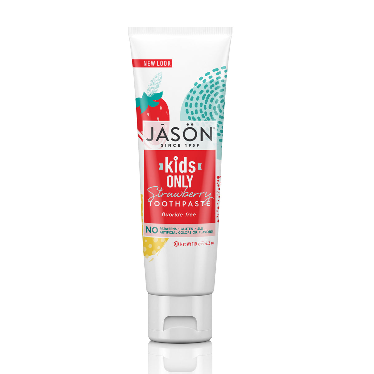 Kids Only™ Strawberry Toothpaste Fluoride Free - Jason