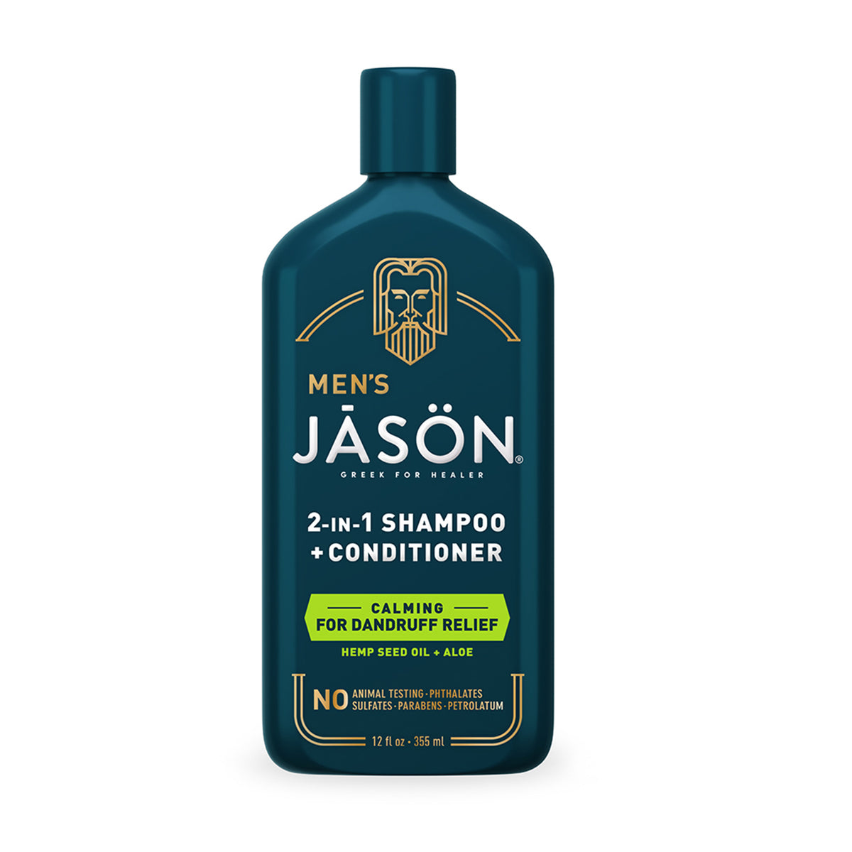 Men's Calming 2-in-1 Shampoo and Conditioner - Jason