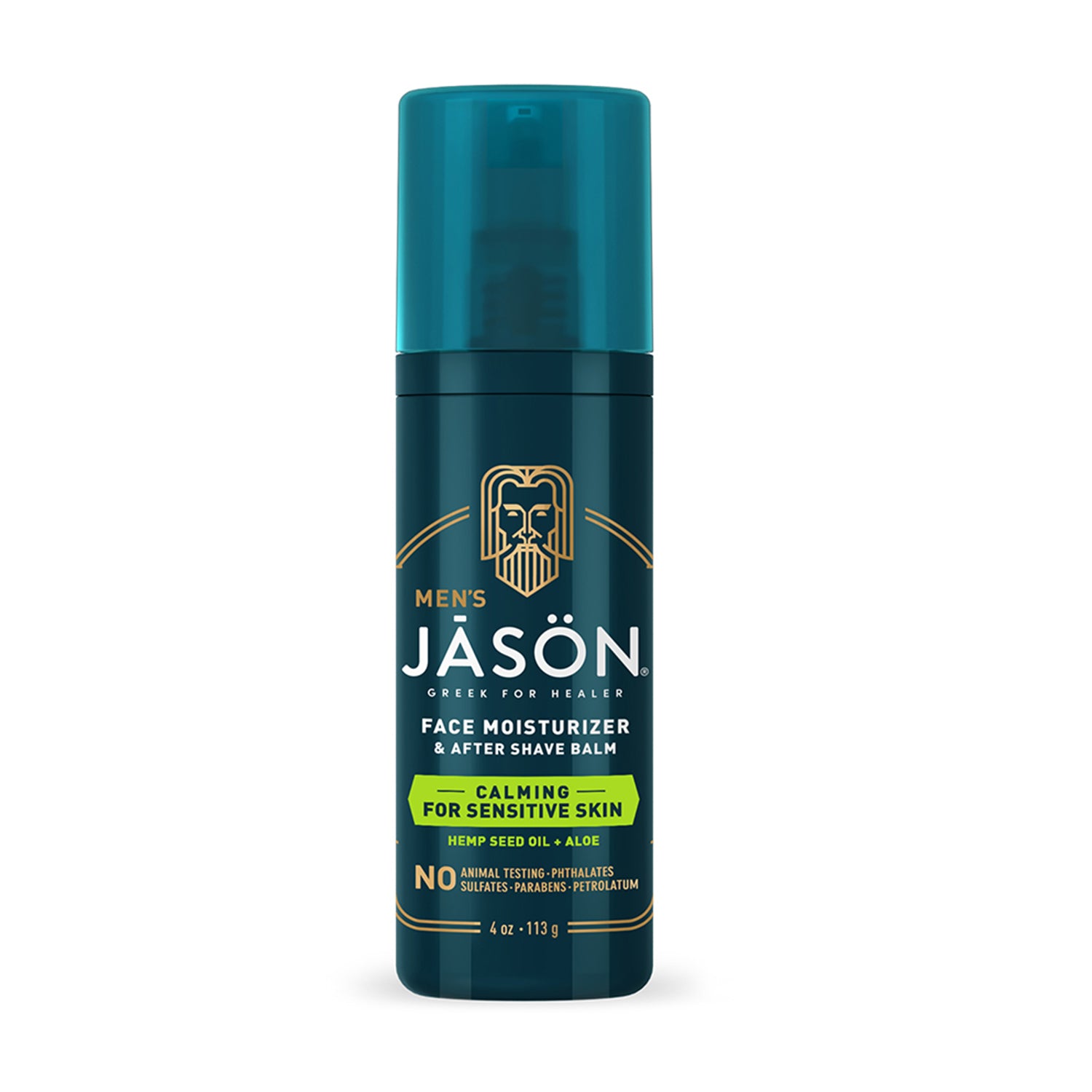 Men's Calming Face Moisturizer and After Shave Balm - Jason