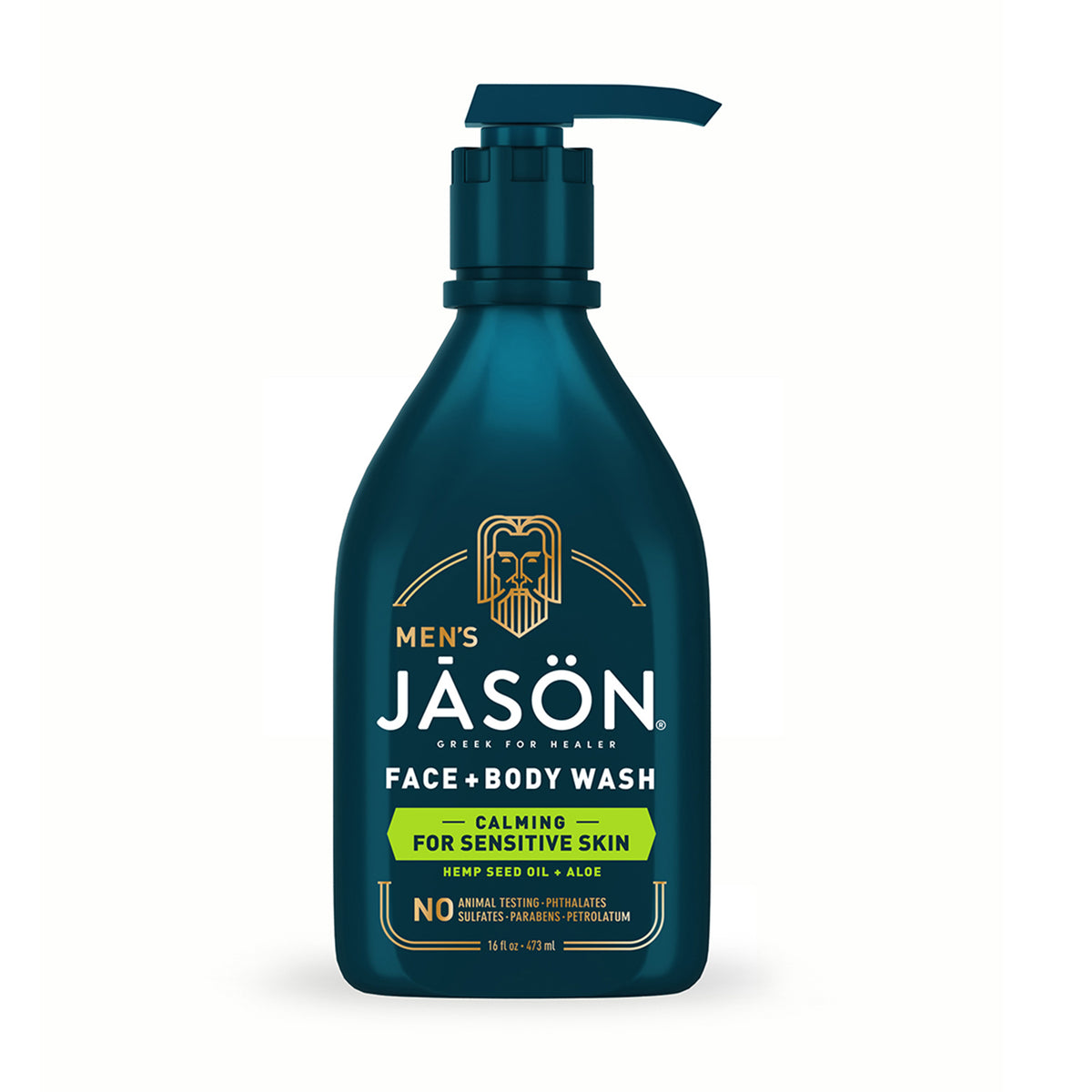 Men's Calming Face and Body Wash - Jason